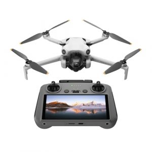 DJI Mini 4 Pro (DJI RC 2 Fernsteuerung), faltbare Mini-Drohne mit 4K-Kamera für Erwachsene, unter 249 g, 34 Minuten Flugzeit, 20 km Video-Übertragung, omnidirektionale Bilderkennung, Klasse-C0