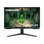Samsung Odyssey G4B Gaming Monitor LS25BG400EU, 25 Zoll, IPS-Panel, Full HD-Auflösung, AMD FreeSync Premium, G-Sync kompatibel, 1 ms (G/G) Reaktionszeit, Bildwiederholrate 240 Hz, Schwarz