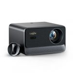 Beamer-4K [800+ Apps Compatible with Netflix, Browser & Live-TV | AI-Auto-Setup & CEC-Steuerung] 1080P 1400 ANSI Lisowod Smart Beamer WiFi 6, Bluetooth 5.2, Dolby Audio, Heimkino & Outdoor Projektor