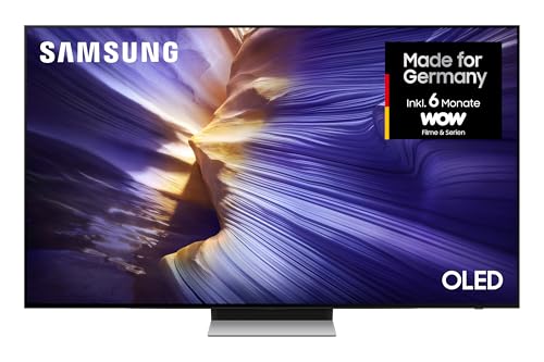 Samsung OLED 4K S90F 48 Zoll (121 cm), UHD Fernseher, NQ4 AI Gen3 Prozessor, OLED HDR, 4K Upscaling Pro, Dolby Atmos, Gaming Hub, Motion Xcelerator 144Hz, Samsung Vision AI Smart TV