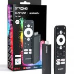 STRONG Leap-UNA Android TV Streaming Stick, WiFi, Integrierter Chromecast, Android 11 TV-Box, Google Assistant, HDR10+, Dolby Audio & Dolby Vision, Google Play, Netflix, YouTube