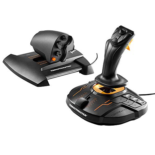 Thrustmaster T16000M FCS Hotas – Präzisions-Joystick und Schubregler für PC – Ideal für Flugsimulation und Space-Simulation – USB Gaming Controller