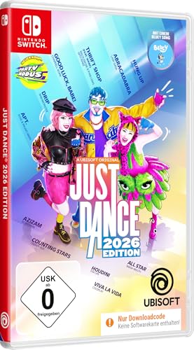 Just Dance 2026 Edition (Code in a box) – [Nintendo Switch] – Spielbar auf Nintendo Switch 2