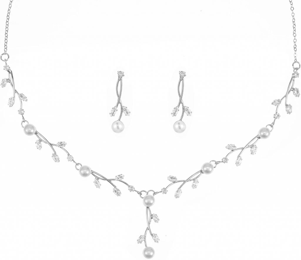 Yolev 2 Stück Schmuck Silber Set Hochzeitsschmuck Set Braut Schmuck für Damen Brautschmuck Strass Kette Dangle Ohrringe Glänzendes Armband Hochzeit Party Braut Brautjungfer1.99€ ➡️ https://www.amazon.de/dp/B0DRNZZ1R7/?tag=preisfehlerheute-21