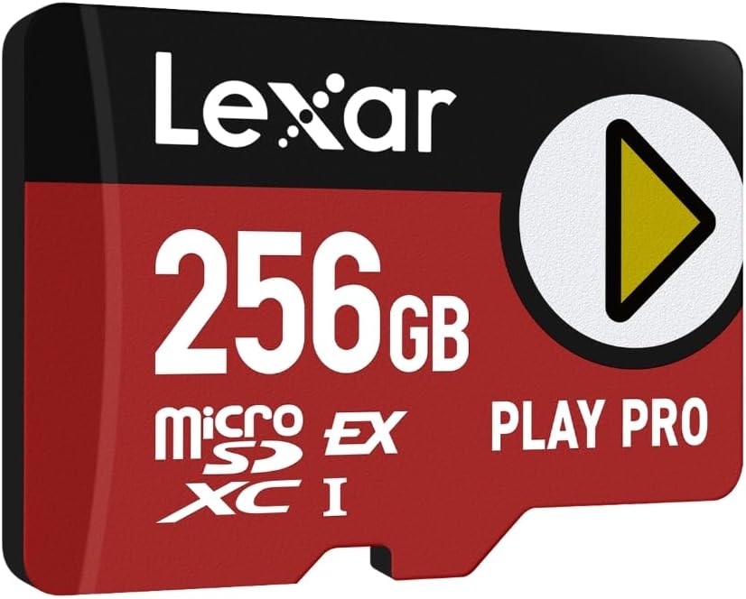 👑 Lexar Play PRO MicroSDXC Express-Karte 256GB, bis zu 900MB/s Lesen, 600MB/s Schreiben, spieloptimiert, A2, 4K, Hochgeschwindigkeits-Speicherkarte für Handheld-Konsolen, Switch, tragbare Gaming-Geräte56,99€ statt 99,99€ – 44,0 🔥🚚 Verkauft von YISAVE TECHNOLOGY (HK) und Versand durch Amazon301 Bewertungen: 4.8 / 5.0 ⭐️⭐️⭐️⭐️⭐️🛒 zu Amazon https://www.amazon.de/dp/B0DXKQ1KR3/?th=1&tag=preisfehlerheute-21#038;psc=1&tag=preisfehlerheute-21