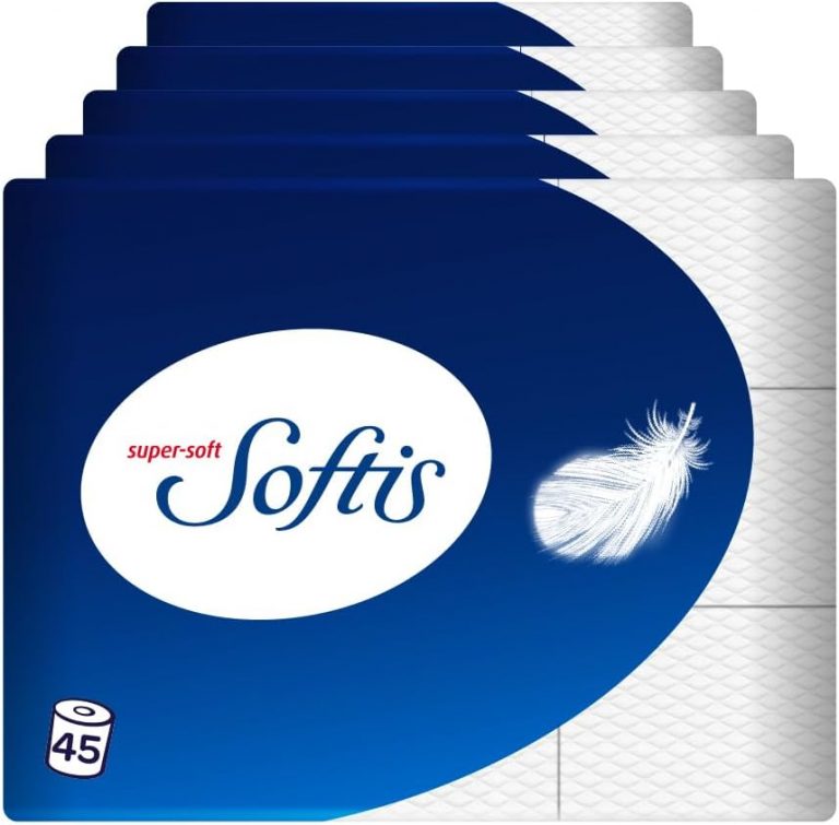 Softis 4-lagiges Toilettenpapier - 45 Rollen-Packung (5 x 9 Einzelpackungen), 100 Blatt pro Rolle, Einzigartiges Softkammer-System, Recyclebare Verpackung, FSC-zertifiziertes Papier18.49€ statt 27.99€➡️ https://www.amazon.de/dp/B015EKUX52/?tag=preisfehlerheute-21