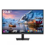KTC Gaming Monitor, FHD@144Hz 120Hz Monitor mit IPS Panel, Hardware Anti-Blau-Licht, 95% DCI-P3, 99% sRGB, ΔE＜2, 300 cd/㎡, 5ms MPRT, 1500:1, Flicker-Free und Adaptive Sync für Arbeit und Gaming