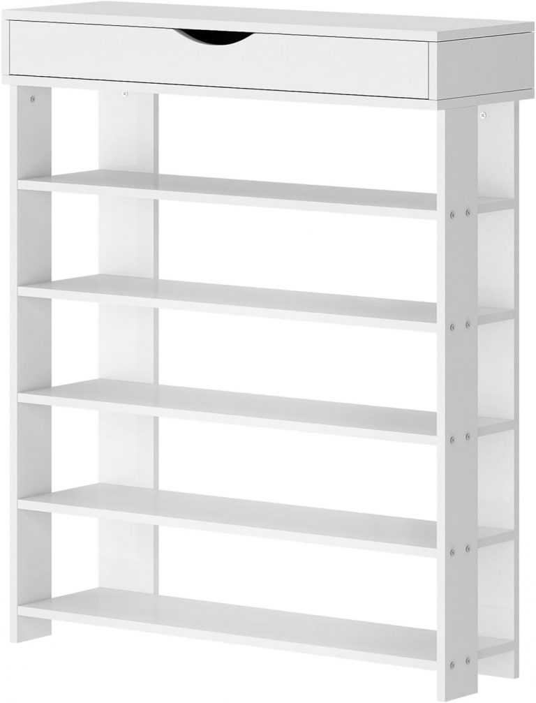 SogesPower Schuhregal mit Ablagefach Schuhschrank mit Stauraum mit 5 Ebenen aus Holz Schuh-Organizer Schuhablage Schuhständer für Wohnzimmer, Diele, Flur50,99€ statt 59,99€➡️ https://www.amazon.de/dp/B0CS2X98ZY/?tag=preisfehlerheute-21