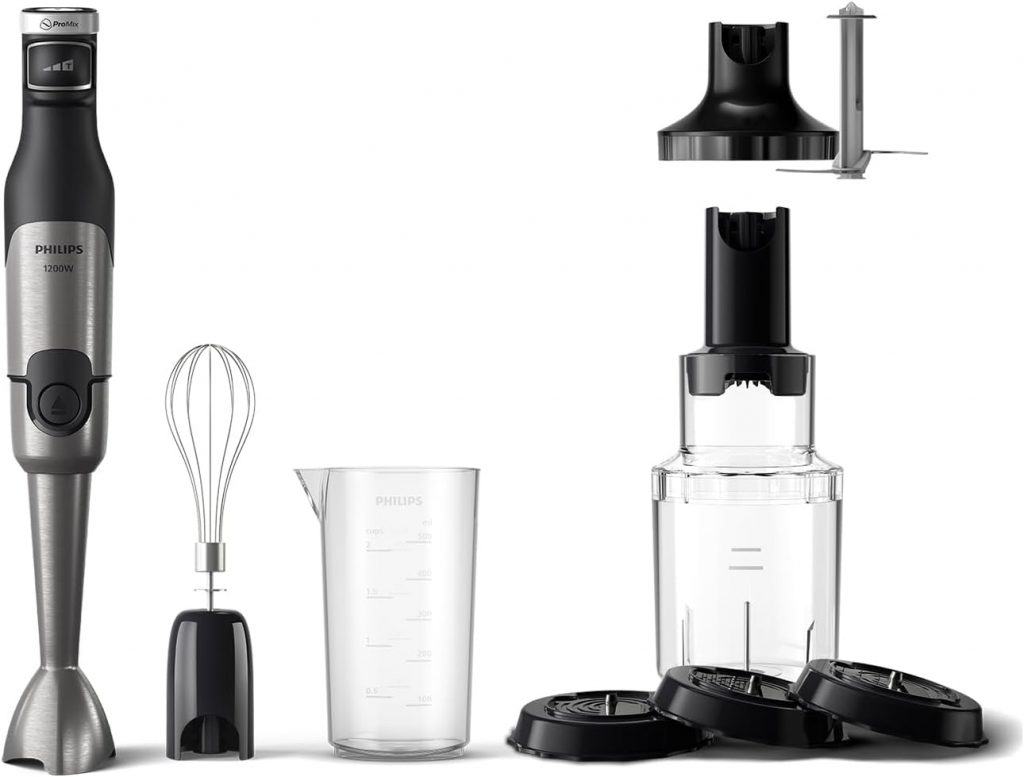 PREISFEHLER.SHOP Black Weeks: Philips 5000-Serie Stabmixer inkl. P:irate-Deals Schneebesen, Spiralizer, XL-Zerkleinerer – 1200 W Leistung. ProMix-Technologie. LED-Geschwindigkeitsanzeiger. Stufenlose Geschwindigkeitseinstellung (HR2684/00)37.89 statt 99.99 €⏩️ https://www.amazon.de/PREISFEHLER.SHOP/dp/B0CP9DWNBM?tag=preisfehlerheute-21