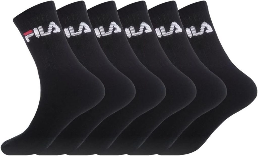 Fila Herren Sportsocken FILA/AM/TNX6 (6er Pack), Schwarz (Noir N – Nr),43-468.34€