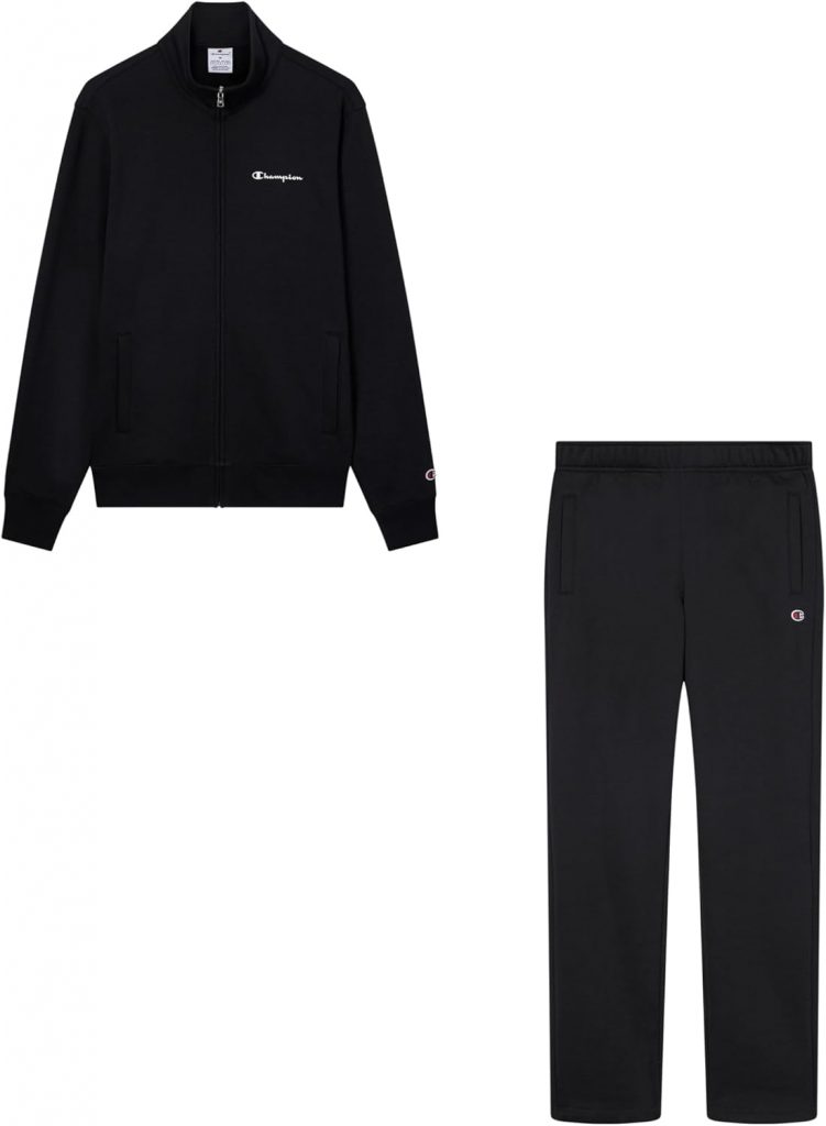 Champion Herren Legacy Men Sweatsuit, Schwarz, L