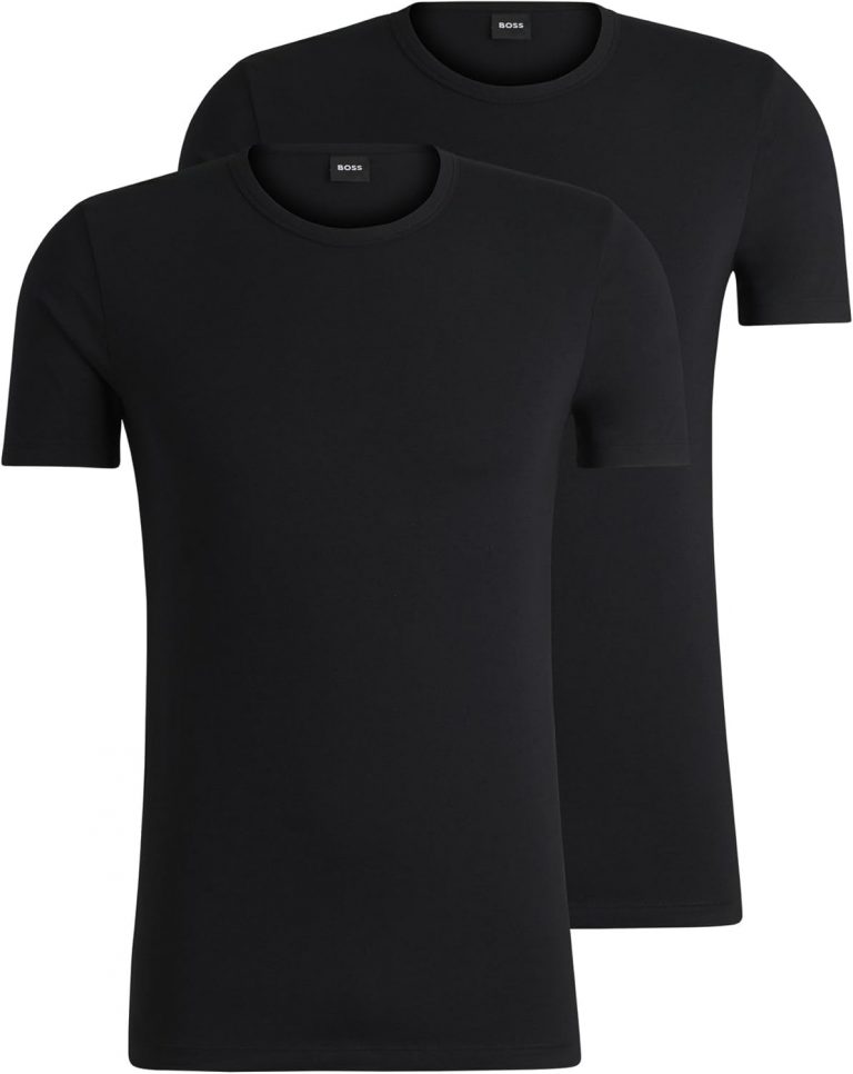 BOSS Herren Round Neck T-Shirt, 2er Pack Modern, Black, L17,93€ statt 39,95€➡️ https://www.amazon.de/dp/B09QLHG7NL/?tag=preisfehlerheute-21