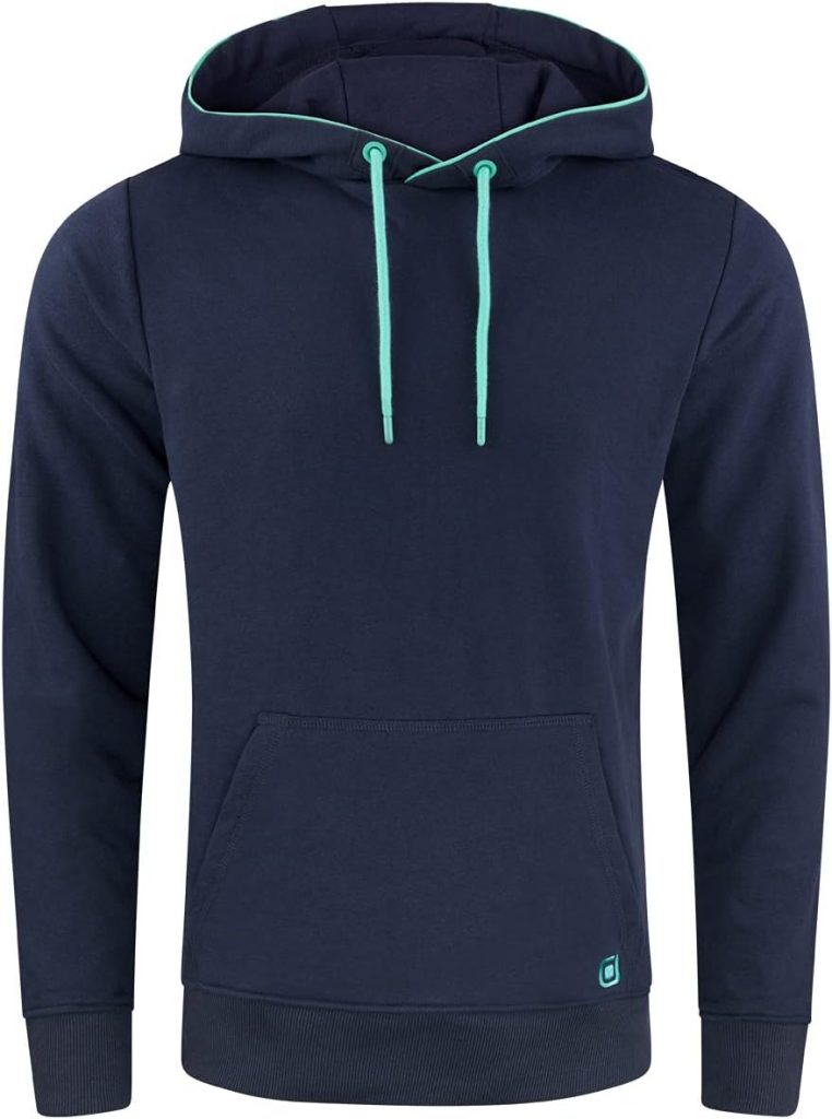 riverso Hoodie Herren Regular Fit RIVEnno Kapuzenpullover Pullover Sweatshirt M, Größe:M, Farbe:Navy (19400)