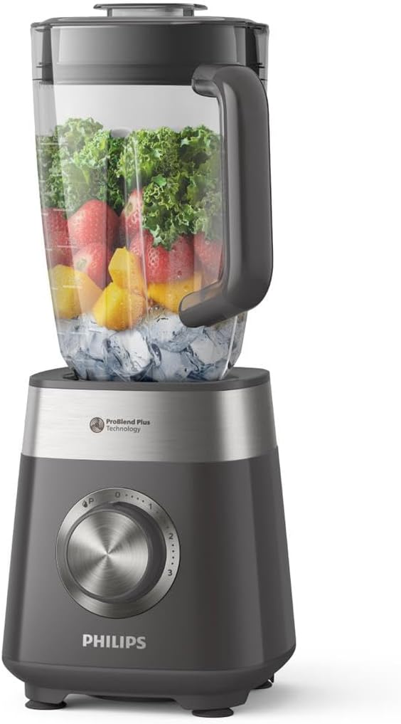 Philips 5000-Serie Standmixer – 1000 W. 2L maximales Fassungsvermögen. ProBlend Plus-Technologie. Spülmaschinengeeignete Teile. Schwarz (HR3020/20), Kaschmirgrau46.99€ statt 84.99€➡️ https://www.amazon.de/dp/B0CX24SVFY/?tag=preisfehlerheute-21