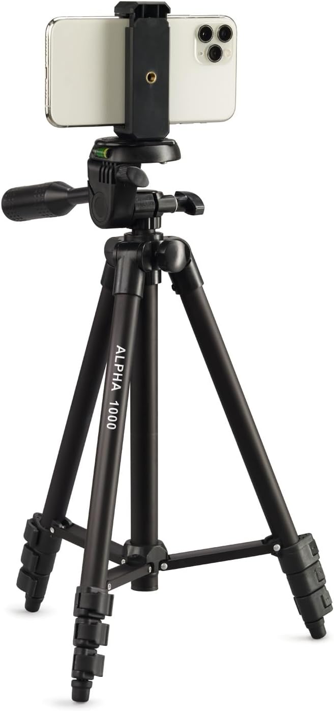 🤴 CULLMANN - 52104 - Alpha 1000 Stativ Mobile Bluetooth - Smartphonehalter und Bluetooth-Auslöser - Auszugshöhe 106 cm - Packmaß 37 cm - mit 3-Wege-Kopf - max. Tragkraft 1 kg - Gewicht 480 g - Schwarz21,24€ statt 28,99€ - 27,00 % 🔥🚚 Verkauft durch Amazon und Versand durch Amazon7,555 Bewertungen: 4.5 / 5.0 ⭐️⭐️⭐️⭐️⭐️🛒 zu Amazon https://www.amazon.de/dp/B08Z4L5967/?amp%3Btag=preisfehlerheute-21&amp%3Bth=1&amp%3Bpsc=1&tag=preisfehlerheute-21