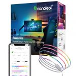 Nanoleaf Matter Essentials HD Lightstrip, 5M Adressierbar RGBIC LED Strip - Smart, Matter über WLAN, Bluetooth, 16 Mio. Farben LED Streifen, Funktioniert mit Alexa Google Apple, Deko und Gaming