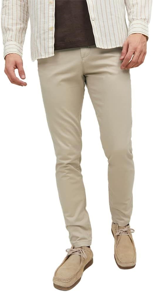 JACK & JONES Herren Jpstmarco Jjbowie Noos Chino Hose, Oxford Tan, 29W / 30L