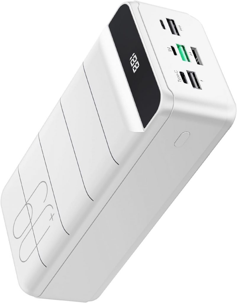 👑 Powerbank 60000mAh, 22,5W PD USB-C Schnellladegerät, Externer Akku mit LED-Anzeige, Power Bank 4 Ausgängen und 3 Eingängen, kompatibel mit iPhone, Tablets, Android und mehr Weiß31,99€ statt 59,99€ – 47,0 🔥🚚 Verkauft und Versand durch WAIDEM95 Bewertungen: 4.4 / 5.0 ⭐️⭐️⭐️⭐️🛒 zu Amazon https://www.amazon.de/dp/B0DHFZGLF1/?th=1&tag=preisfehlerheute-21#038;psc=1&tag=preisfehlerheute-21