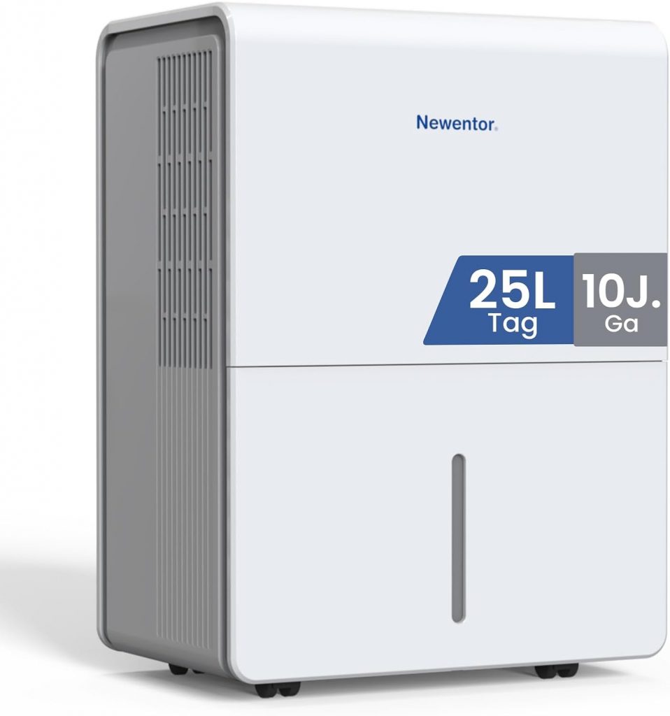 👑 Newentor Luftentfeuchter elektrisch 25L, Entfeuchter elektrisch keller, Raumentfeuchter elektrisch, Dehumidifiers for home für 215m³/80m², mit Timer, Filter und 1M Ablaufschlauch, 10 J. Gar.178,99€ statt 299,99€ - 41,00 % 🔥🚚 Verkauft und Versand durch enshishizhonglidianzishangmaoyouxiangongsi48 Bewertungen: 4.7 / 5.0 ⭐️⭐️⭐️⭐️⭐️🛒 zu Amazon https://www.amazon.de/dp/B0FLCWB1B9/?amp%3Btag=preisfehlerheute-21&%3Bamp%3Bth=1&%3Bamp%3Bpsc=1&tag=preisfehlerheute-21