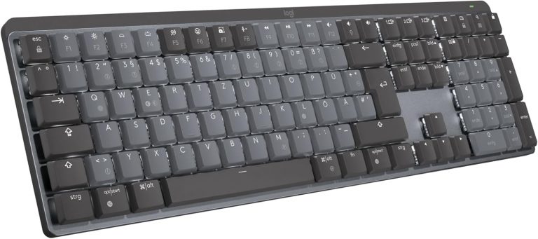 🤴 Logitech MX Mechanische kabellose beleuchtete Performance-Tastatur, Taktile leise Tasten, Hintergrundbeleuchtung, Bluetooth, USB-C, macOS, Windows, Linux, iOS, Android, Metall, Deutsches QWERTZ - Grau126,83€ statt 179,99€ - 30,00 % 🔥🚚 Verkauft durch Amazon und Versand durch Amazon540 Bewertungen: 4.3 / 5.0 ⭐️⭐️⭐️⭐️🛒 zu Amazon https://www.amazon.de/dp/B07W7L3Y5N/?amp%3Btag=preisfehlerheute-21&tag=preisfehlerheute-21