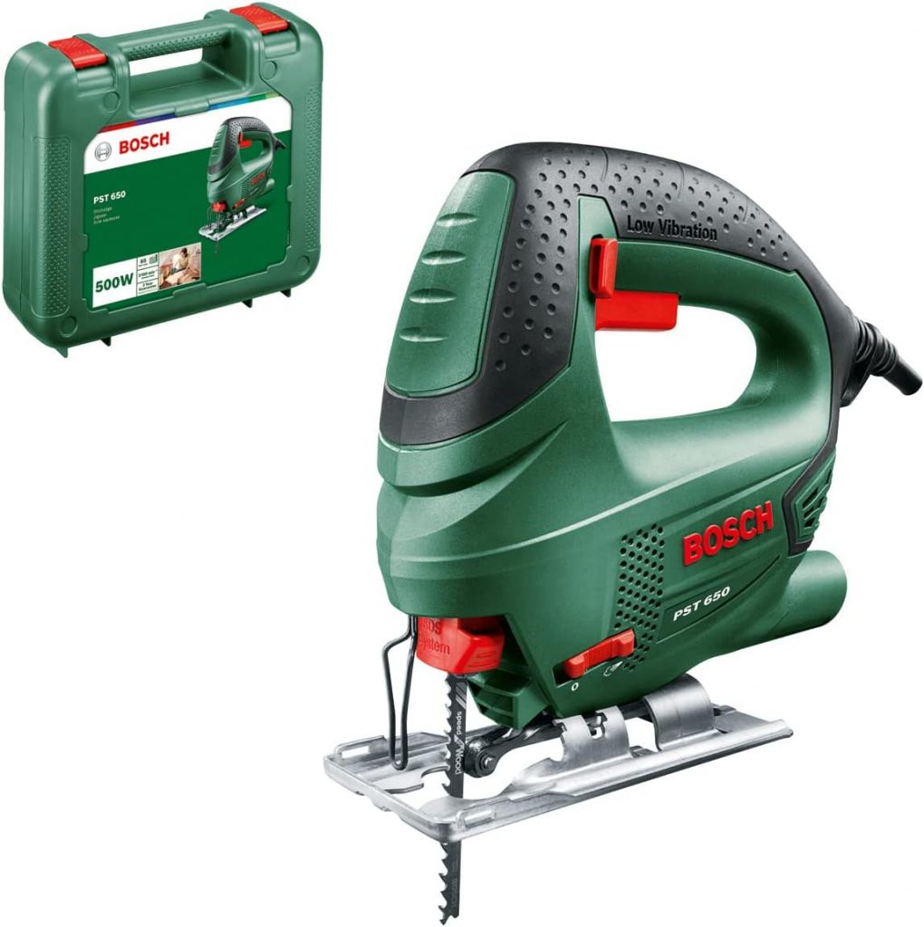 👑 Bosch Home and Garden Stichsäge PST 650 (500 Watt, Schnitttiefe in Stahl/Holz 4mm/65mm, im Koffer)48,36€ statt 68,98€ – 3 🔥🚚 Verkauft durch Amazon und Versand durch Amazon15,351 Bewertungen: 4.7 / 5.0 ⭐️⭐️⭐️⭐️⭐️🛒 zu Amazon https://www.amazon.de/dp/B0087OTTAS/?th=1&tag=preisfehlerheute-21#038;psc=1&tag=preisfehlerheute-21