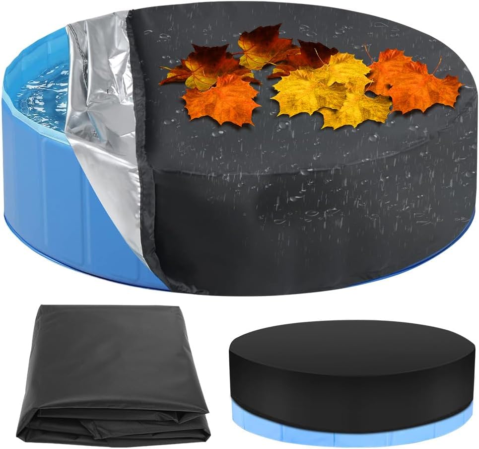 LOMUG Runde Poolabdeckung, Abdeckung Für Hundepools, Faltbare UV-Beständige Schwimmbadabdeckung Für Hund Und Kinderpool Mit Kordelzug, Wasserdicht Und Staubdicht 160x30 cm1.99€ ➡️ https://www.amazon.de/dp/B0FDQ61XR2/?tag=preisfehlerheute-21