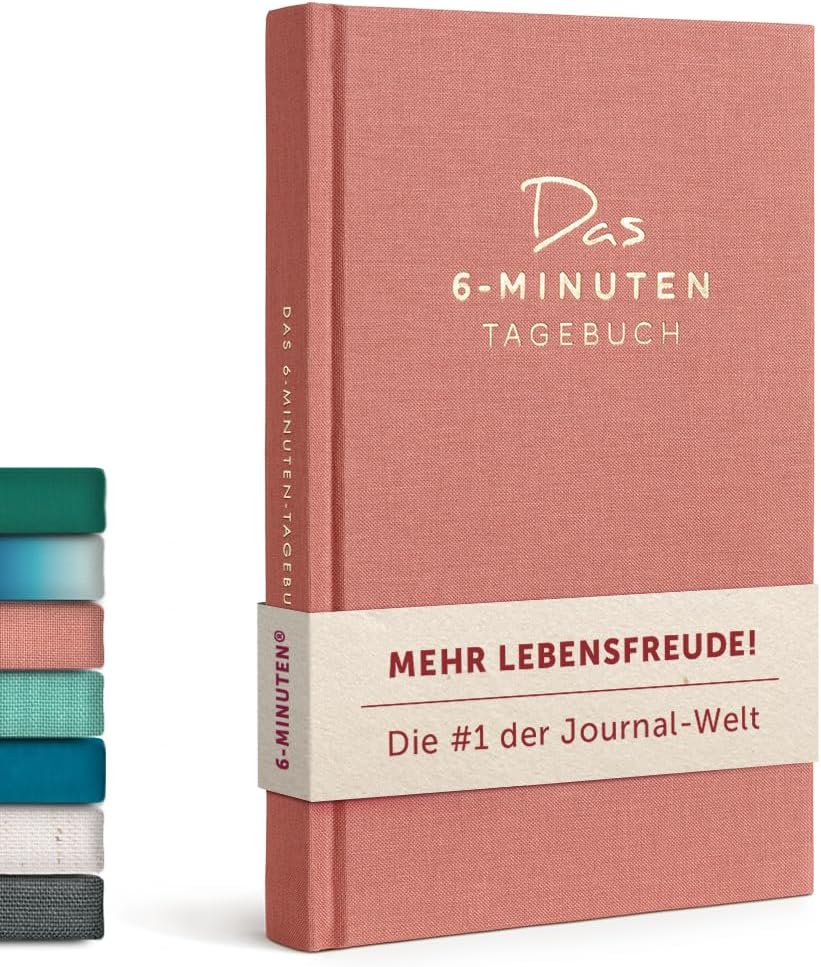 🤴 6-Minuten Tagebuch für Erwachsene 2025 (Das Original) – Achtsamkeitstagebuch, Wissenschaftlich Fundiertes Journal Buch – Dankbarkeitstagebuch für Mehr Resilienz & Selbstliebe19,98€ statt 27,90€ – 29,0 🔥🚚 Verkauft von urbestself und Versand durch Amazon7,675 Bewertungen: 4.6 / 5.0 ⭐️⭐️⭐️⭐️⭐️🛒 zu Amazon https://www.amazon.de/dp/B08HLZYVK8/?th=1&tag=preisfehlerheute-21#038;psc=1&tag=preisfehlerheute-21