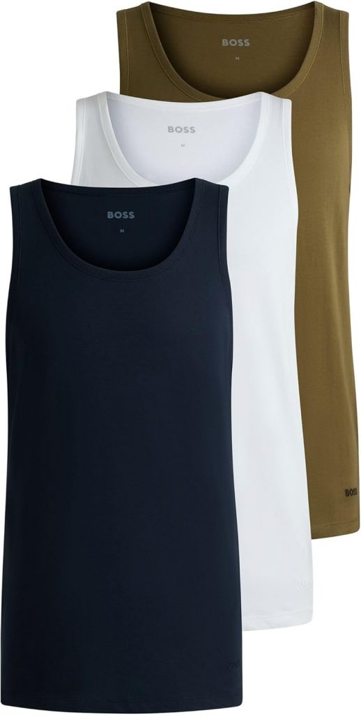 BOSS Tanktop 3P Classic 10243514 01 Shirt 968open Miscellaneous M