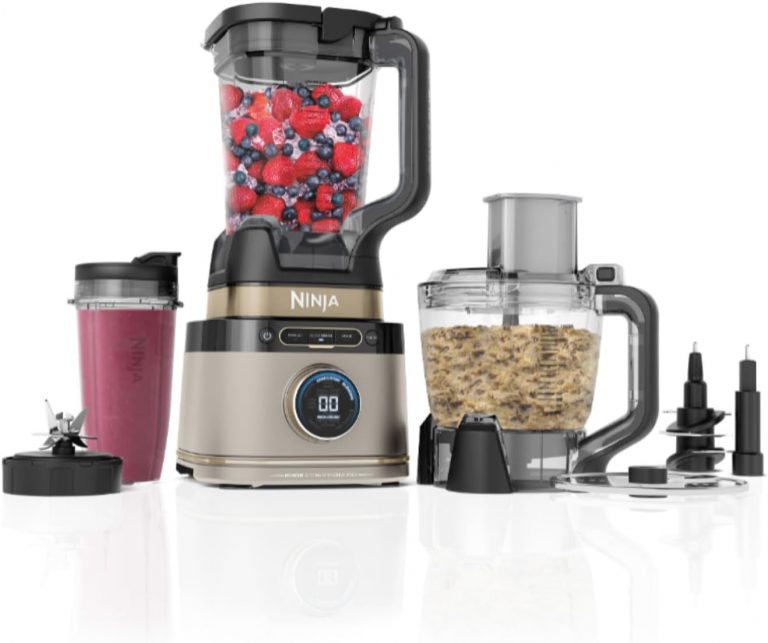 Ninja 3-in-1 Detect Power Blender Processor Pro, kraftvolle 1200W Küchenmaschine, Single Serve & Knethaken, 3x Single Serve Tassen, Krug, Teig, mischen & hacken, Schwarz, TB401EUSTGD, Stone Gold149.99€ statt 249.99€➡️ https://www.amazon.de/dp/B0FN7CNWPQ/?tag=preisfehlerheute-21