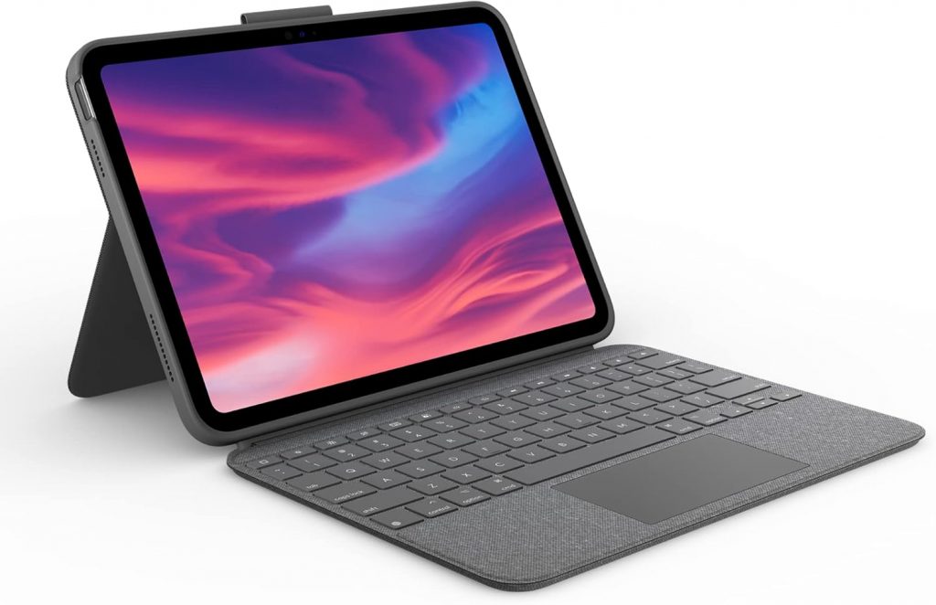Logitech Combo Touch Case mit abnehmbarer Tastatur für iPad (10. Generation und A16), großem Präzisions-Trackpad, hintergrundbeleuchteter Tastatur in Standardgröße, Smart Connector, DEU QWERTZ- Grau102,99€ statt 179,99€➡️ https://www.amazon.de/dp/B07W4DGKZ5/?tag=preisfehlerheute-21