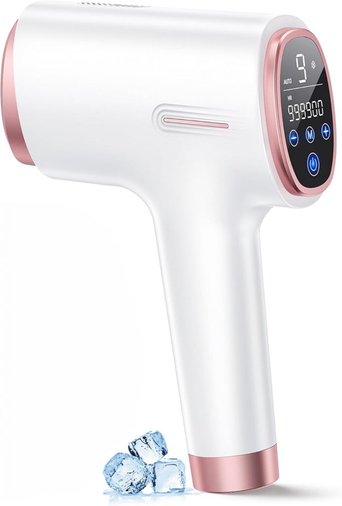 IPL Geräte Haarentfernung mit Kühlfunktion, Max 21J Laser-Haarentfernung, 9 Energiestufen, 600NM Rote Lichtwelle, Haarentfernungsgerät für Gesich Beine Achseln Damen, Rose63,37€ statt 74,99€➡️ https://www.amazon.de/dp/B0DQKQR4ZY/?tag=preisfehlerheute-21