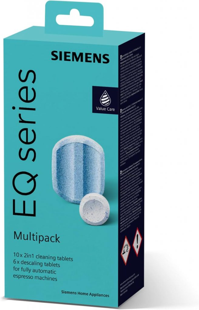 PirateDeals BlackWeeks: Siemens Multipack TZ80003A, 10 Reinigungstabletten, 6 Entkalkungstabletten, Pira~te-Deals passend für Kaffeevollautomaten der EQ Reihe, sowie EinbauvollautomatenАb 21.99 statt 31.14 €⏩️ https://www.amazon.de/PIRATE-DEALS.COM/dp/B09T38YNCZ?tag=preisfehlerheute-21