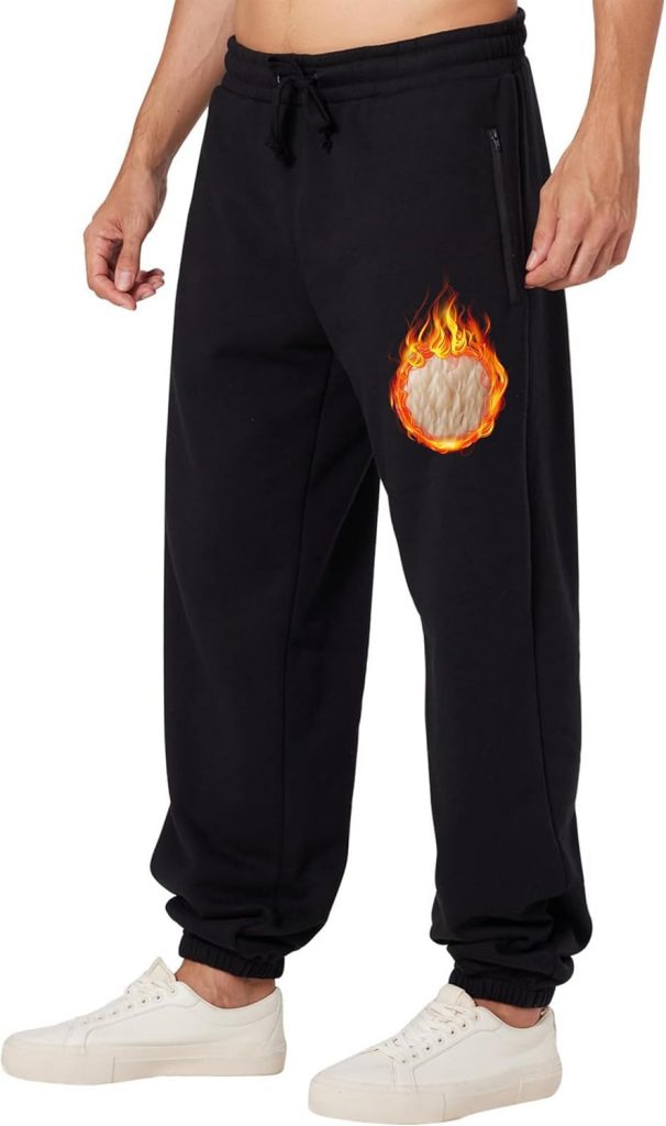 ineepor Jogginghose Herren Baumwolle Thermo Dicke Breite Jogginghosen Baggy Warme Sherpa Gefütterte Weit Gym Sporthosen Winter Track Pants mit reißverschluss Taschen33,99€ statt 39,99€➡️ https://www.amazon.de/dp/B0CCS6SB63/?tag=preisfehlerheute-21