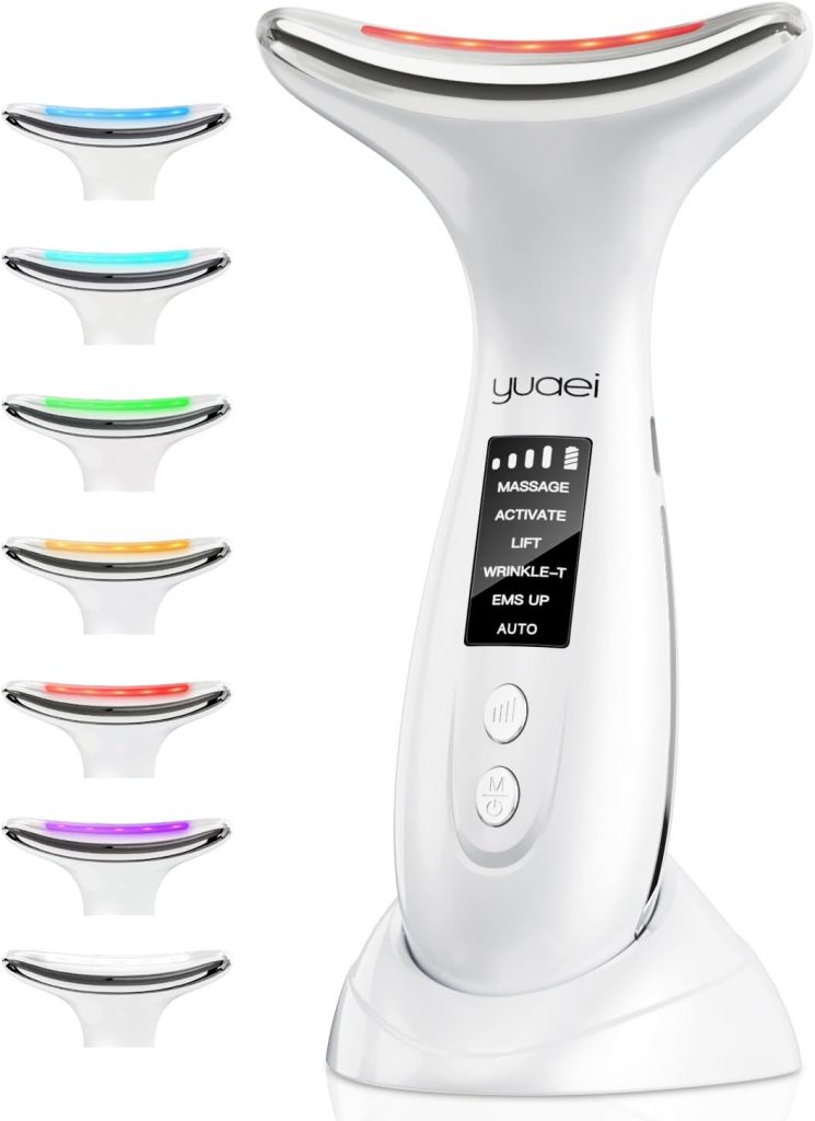 Gesichtsmassagegerät Gesicht Massagegerät Face Gerät: 6 Modi EMS Anti Gegen Falten Massage Gesichtsgerät 7 Light Schönheit – 45℃ Beauty Hautstraffung Lifting Lichttherapie Massager Für Damen Herren19,99€ statt 22,99€➡️ https://www.amazon.de/dp/B0F9YMWQN7/?tag=preisfehlerheute-21
