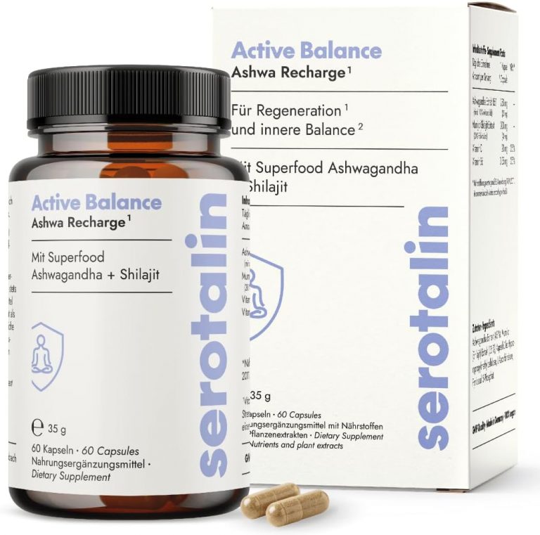 👑 serotalin ACTIVE BALANCE Ashwa Recharge | 60 hochdosierte Ashwagandha Kapseln mit Shilajit, indischer Ginseng, Vitamin B6 und C | Vegan & Made in Germany | Für 2 Monate14,00€ statt 27,99€ - 50,00 % 🔥🚚 Verkauft von Serotalin und Versand durch Amazon71 Bewertungen: 4.7 / 5.0 ⭐️⭐️⭐️⭐️⭐️🛒 zu Amazon https://www.amazon.de/dp/B0D729M8B5/?amp%3Btag=preisfehlerheute-21&tag=preisfehlerheute-21