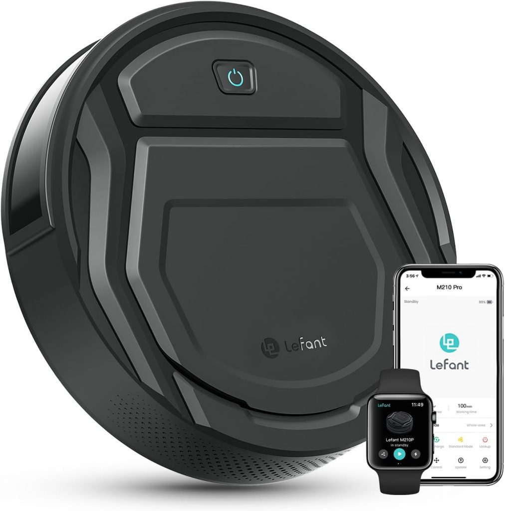 👑 LEFANT M210P Saugroboter ohne Wischfunktion, 2200 Pa Saugkraft, 120 Min.Steuerung per WLAN, Bluetooth, Alexa und App, 6 Reinigungsmodi und automatisches Aufladen, ideal für Tierhaare und Harte Böden89,99€ statt 299,00€ - 70,00 % 🔥🚚 Verkauft von Lefant Robotics und Versand durch Amazon44 Bewertungen: 4.5 / 5.0 ⭐️⭐️⭐️⭐️⭐️🛒 zu Amazon https://www.amazon.de/dp/B0FNWFTJKQ/?amp%3Btag=preisfehlerheute-21&%3Bamp%3Bth=1&%3Bamp%3Bpsc=1&tag=preisfehlerheute-21