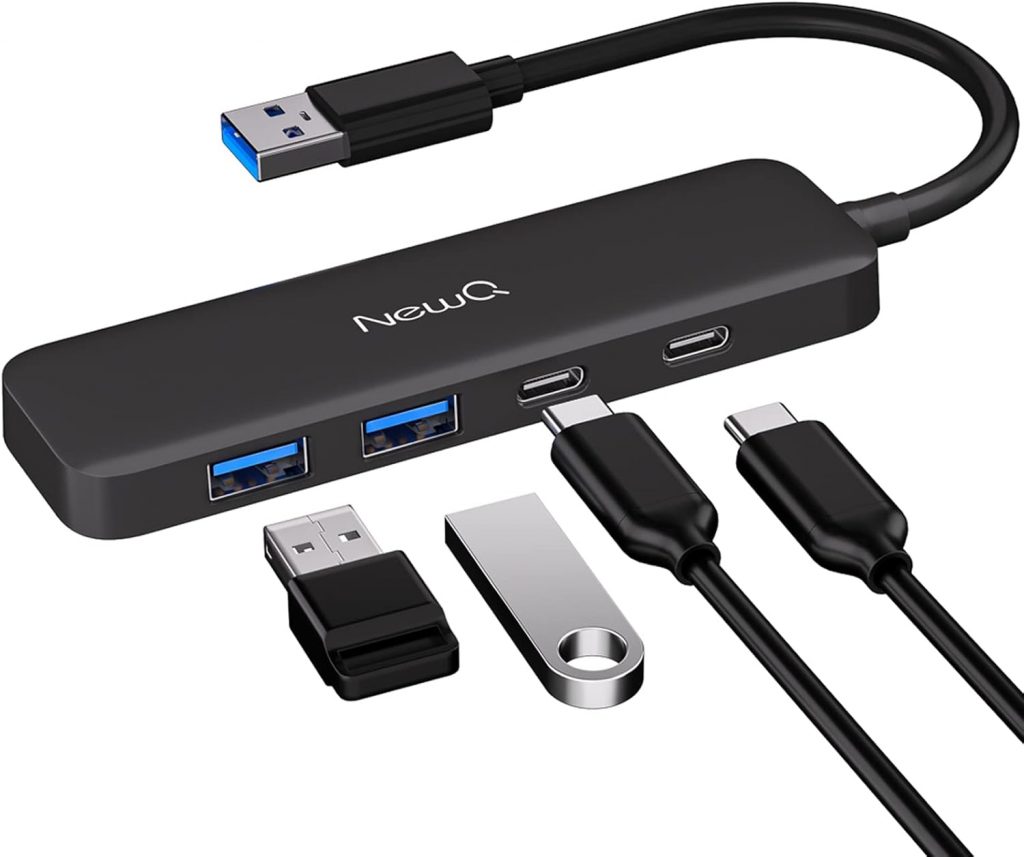 USB Hub mit USB C, Ultra Dünn U-S-B 3.0 Hub mit 2X U-S-B-A & 2X U-S-B-C, Kompakter Adapter für Laptop, PS4, Flash Drive, HDD, Xbox, Drucker, Maus, Tastatur, Computer Zubehör – Leicht & Tragbar9,25€ statt 12,99€➡️ https://www.amazon.de/dp/B0BRPWN5F6/?tag=preisfehlerheute-21