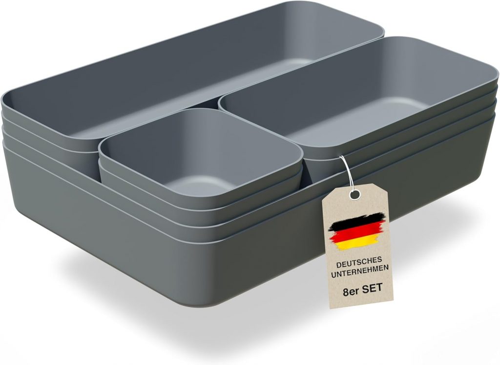 🤴 VMbathrooms Schubladen Organizer Set für jeden Bedarf | Praktische Schreibtisch Sortierboxen | Schubladentrenner – Ihr idealer Ordnungshelfer im Alltag für Büro & Haushalt (Anthrazit)15,97€ statt 21,97€ – 28,0 🔥🚚 Verkauft von VMbathrooms und Versand durch Amazon351 Bewertungen: 4.5 / 5.0 ⭐️⭐️⭐️⭐️⭐️🛒 zu Amazon https://www.amazon.de/dp/B0C75V33HK/?th=1&tag=preisfehlerheute-21#038;psc=1&tag=preisfehlerheute-21