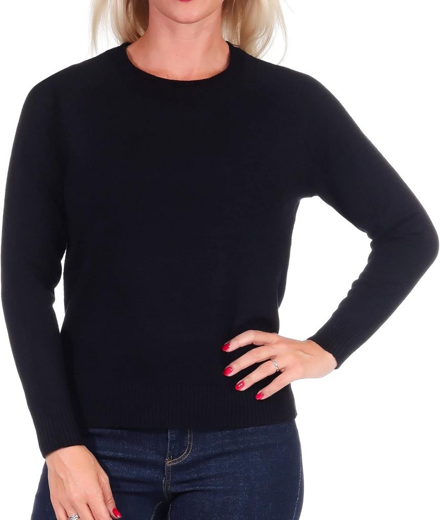 ONLY Damen Onllesly Kings L/S KNT Noos Pullover 15170427,Schwarz,S
