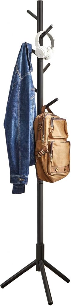 VASAGLE Garderobenständer, Kleiderständer aus Massivholz, Garderobe in Baumform, 8 Haken, 3 verstellbare Höhen, für Kleidung Hut Tasche, Wohnzimmer Schlafzimmer Büro, schwarz RCR004B0116,99€ statt 19,99€➡️ https://www.amazon.de/dp/B089NJNSMT/?tag=preisfehlerheute-21