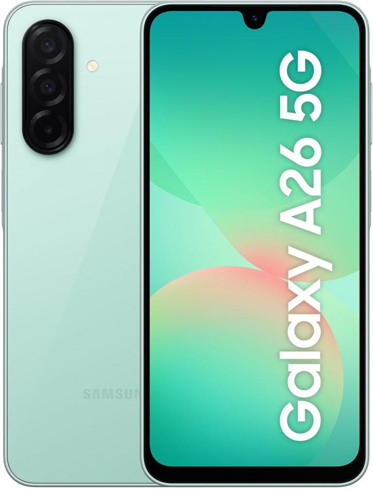 👑 Samsung Galaxy A26 5G AI Smartphone ohne Vertrag, Simlockfreies AI Handy mit Android, 6 GB RAM, 128 GB Speicher, 50-MP-Kamera, Mint, 2,5 Jahre Herstellergarantie187,00€ statt 299,00€ - 38,00 % 🔥🚚 Verkauft durch Amazon und Versand durch Amazon368 Bewertungen: 4.5 / 5.0 ⭐️⭐️⭐️⭐️⭐️🛒 zu Amazon https://www.amazon.de/dp/B0DW8L1KTL/?amp%3Btag=preisfehlerheute-21&amp%3Bth=1&amp%3Bpsc=1&tag=preisfehlerheute-21