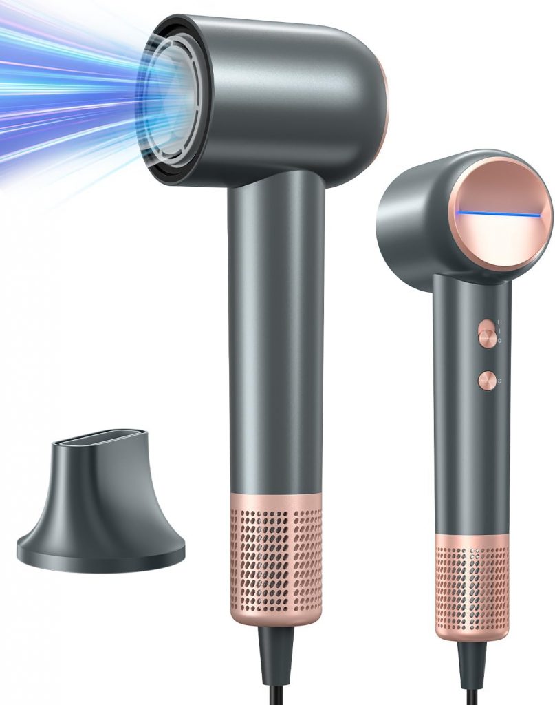 KAITOL Haartrockner Ionen, 2000W Hochgeschwindigkeits Fön für Schnelles Trocknen, Haartrockner mit 4 Heiz- & 2 Separate Gebläsestufen + Abkühlstufe, 1 Düse, Geräuscharm, Leicht14.99€ statt 39.99€➡️ https://www.amazon.de/dp/B0DZX53R7S/?tag=preisfehlerheute-21