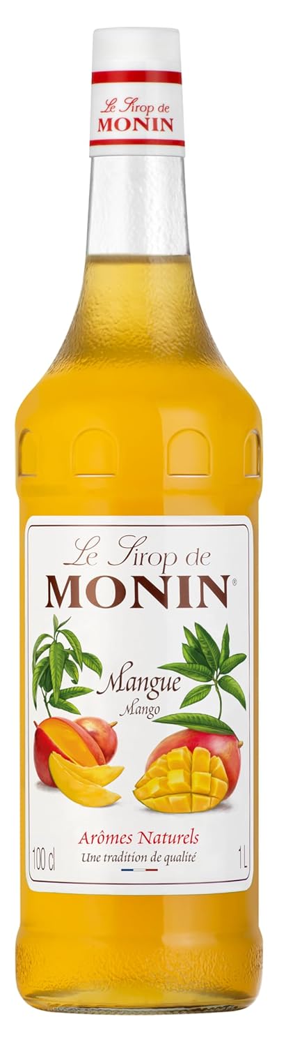 Monin Sirup Mango (1 x 1,0l) - für Cocktails und Desserts – Tropisches Mangogeschmackserlebnis für kreative Getränke und Süßspeisen7,73€ statt 10,60€➡️ https://www.amazon.de/dp/B072M3YRBQ/?tag=preisfehlerheute-21