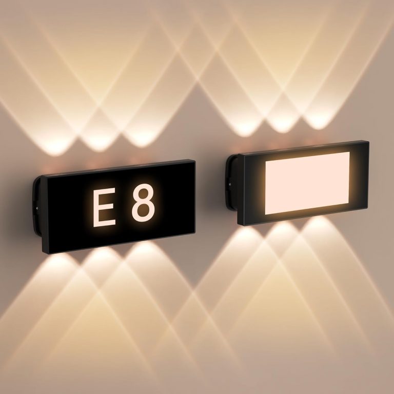 STASUN DIY Hausnummer Wandleuchte,Innen/Aussen IP66 LED wandlampe,12W 3500K Warm White Wash Light,Moderne Wandleuchte Beleuchtung für Wohnzimmer,Schlafzimmer, Korridor,Treppen,Hotel,Garage,Türschild4.24€ ➡️ https://www.amazon.de/dp/B0DSZS5Z6C/?tag=preisfehlerheute-21