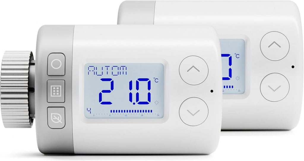 Honeywell Home intelligenter, programmierbarer Elektronischer Heizkörperregler – Rondostat HR27 2 Pack