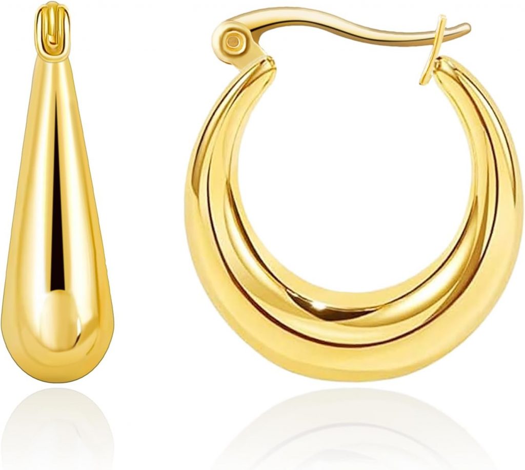 👑 Creolen Ohrringe für Damen Creolen Ohrringe Silber Gold Hypoallergen Leichte Creolen Ohrringe für Damen Frauen2,99€ statt 3,99€ – 26,0 🔥🚚 Verkauft von Kenivira Jewelry und Versand durch Amazon13 Bewertungen: 4.2 / 5.0 ⭐️⭐️⭐️⭐️🛒 zu Amazon https://www.amazon.de/dp/B0DNMMCJ3L/?th=1&tag=preisfehlerheute-21#038;psc=1&tag=preisfehlerheute-21