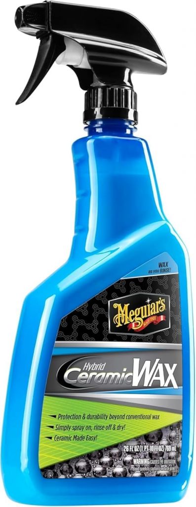Meguiar's Hybrid Ceramic Spray Wax, Keramik-Sprühwachs – Autopflege – Autowachs – SiO₂-Hybrid-Keramikschutz, Keramikwachs, Abperleffekt – 768ml, G190526EU20,09€ statt 29,90€➡️ https://www.amazon.de/dp/B07N9DZ673/?tag=preisfehlerheute-21