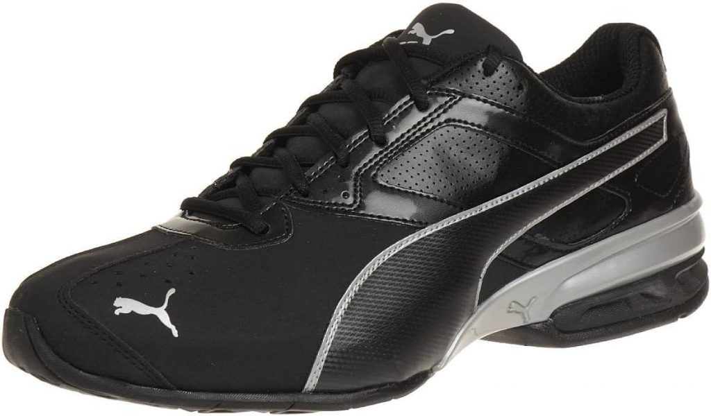 PUMA Herren Tazon 6 FM Low-Top Trainer, Puma Black-Puma Silver, 45 EU