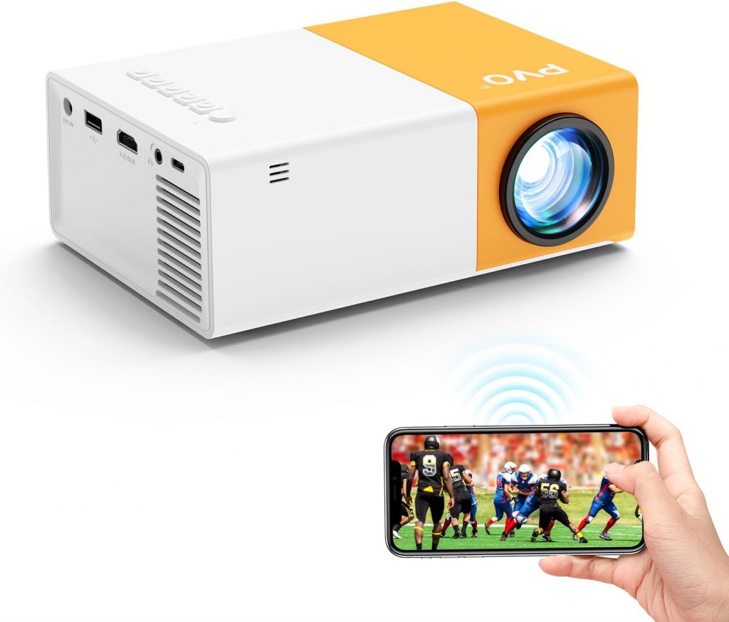 PVO Mini Beamer WiFi Tragbarer Filmprojektor, Telefonbildschirm Kann Drahtlos Oder per Datenkabel auf den Beamer Gespiegelt Werden, Videoprojektor Kompatibel mit Smartphone/Tablet/Laptop/TV Stick32.56€ statt 89.99€⚡️ Blitzangebot nutzen➡️ https://www.amazon.de/dp/B0D2L2DMN5/?tag=preisfehlerheute-21