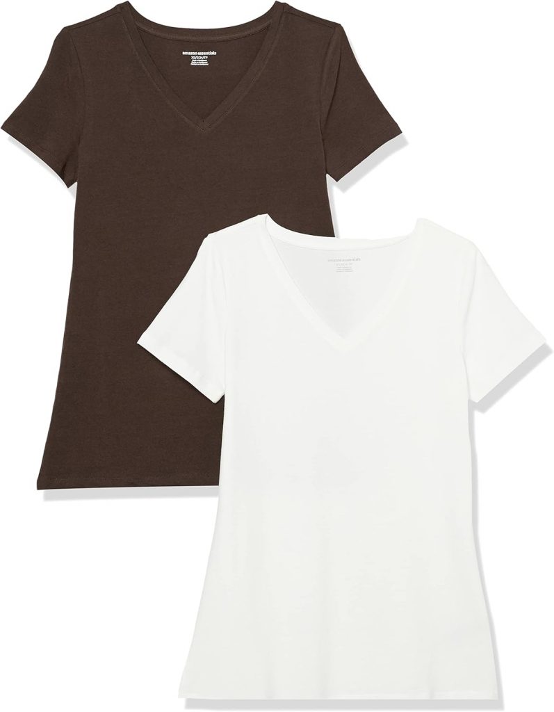 🤴 Amazon Essentials Damen T-Shirt Regular Fit mit kurzen Ärmeln und V-Ausschnitt13,65€ statt 25,99€ - 48,00 % 🔥🚚 Verkauft durch Amazon und Versand durch Amazon104,793 Bewertungen: 4.5 / 5.0 ⭐️⭐️⭐️⭐️⭐️🛒 zu Amazon https://www.amazon.de/dp/B0BGH4S89Q/?amp%3Btag=preisfehlerheute-21&%3Bamp%3Bth=1&%3Bamp%3Bpsc=1&tag=preisfehlerheute-21